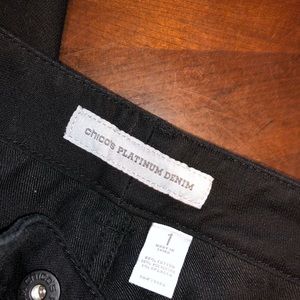 Chicos Black Jeans